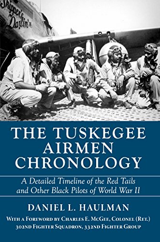 cover image The Tuskegee Airmen Chronology: A Detailed Timeline of the Red Tails and Other Black Pilots of World War II
