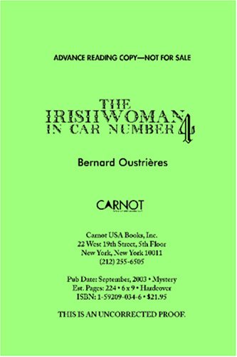 cover image THE IRISHWOMAN IN CAR NUMBER 4