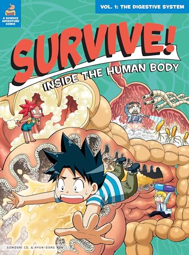 cover image Survive! Inside the Human Body, Vol. 1: The Digestive System