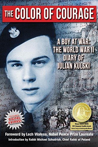 cover image The Color of Courage: A Boy at War: The World War II Diary of Julian Kulski