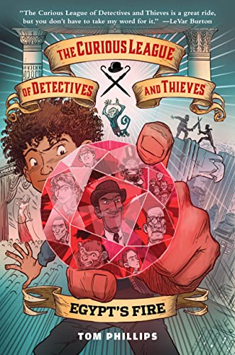 cover image Egypt’s Fire (The Curious League of Detectives and Thieves #1)