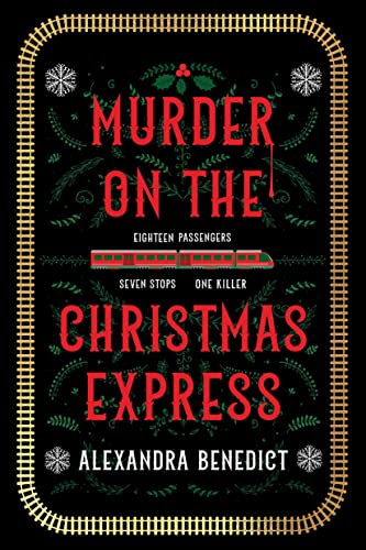 cover image Murder on the Christmas Express
