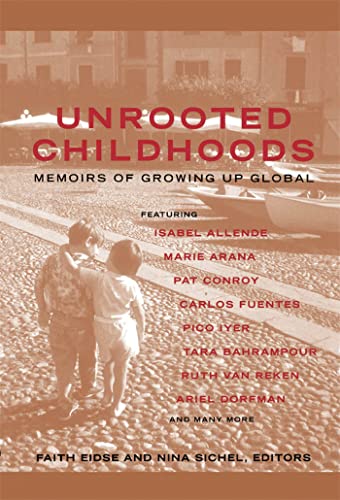 cover image UNROOTED CHILDHOODS: Memoirs of Growing Up Global