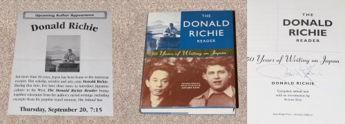 cover image THE DONALD RICHIE READER: 50 Years of Writing on Japan