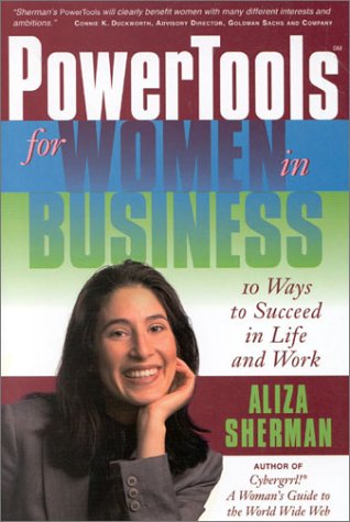 cover image POWERTOOLS FOR WOMEN IN BUSINESS: 10 Ways to Succeed in Life and Work