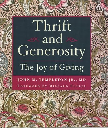 cover image Thrift and Generosity: The Joy of Giving