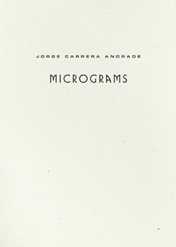 cover image Micrograms 