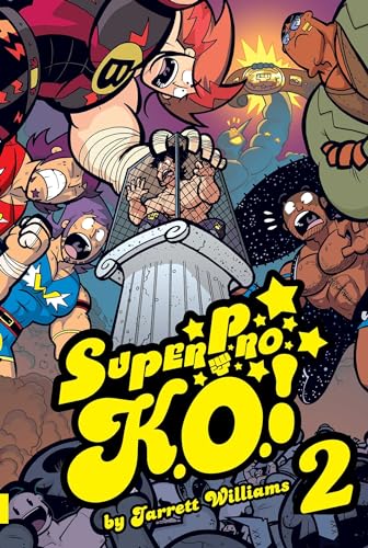 cover image Super Pro K.O.! Volume 2: Chaos in the Cage! 