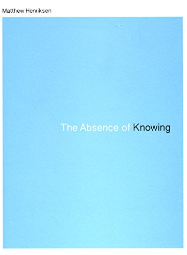 cover image The Absence of Knowing