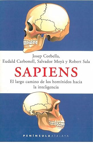 cover image Sapiens: El Largo Camino de los Hominidos Hacia la Inteligencia = Sapiens