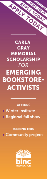 2019 Carla Gray Memorial Scholarship for Emerging Bookseller-Activists
