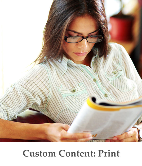 Custom Content: Print