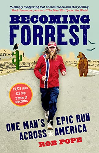 cover image Becoming Forrest: One Man’s Epic Run Across America