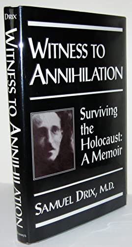 cover image Witness to Annihilation (H)