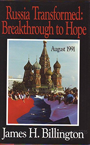 cover image Russia Transformed: Breakthrough to Hope: Moscow, August 1991
