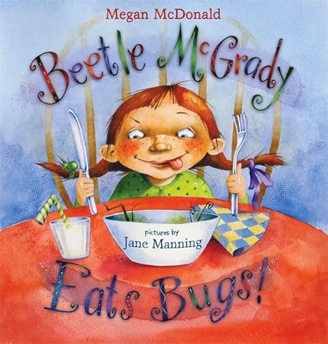 cover image BEETLE MCGRADY EATS BUGS!