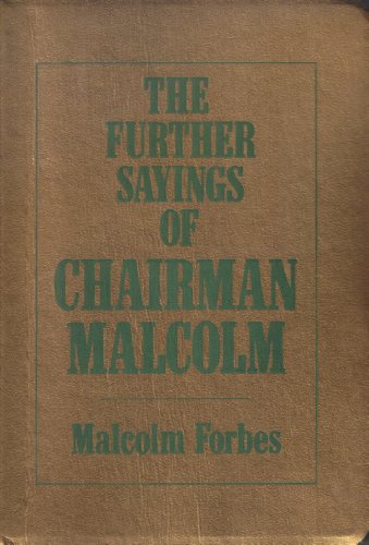 cover image The Further Sayings of Chairman Malcolm