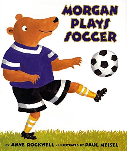 cover image MORGAN PLAYS SOCCER