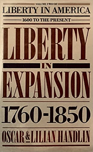 cover image Liberty in America, 1600 to the Present