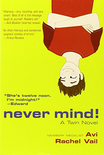 cover image NEVER MIND! A Twin Novel