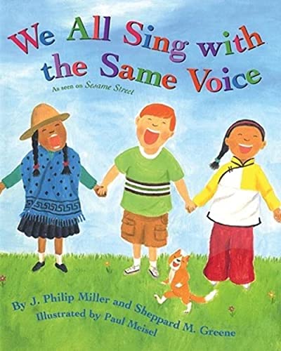 cover image WE ALL SING WITH THE SAME VOICE