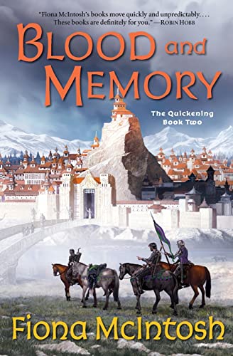 cover image Blood and Memory: The Quickening, Book Two