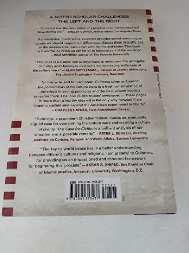 cover image The Case for Civility: And Why America’s Future Depends on It