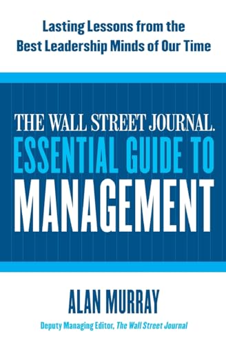 cover image The Wall Street Journal Essential Guide to Management