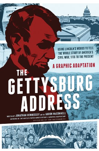cover image The Gettysburg Address: A Graphic Adaptation