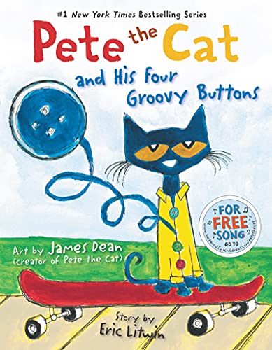 cover image Pete the Cat and His Four Groovy Buttons