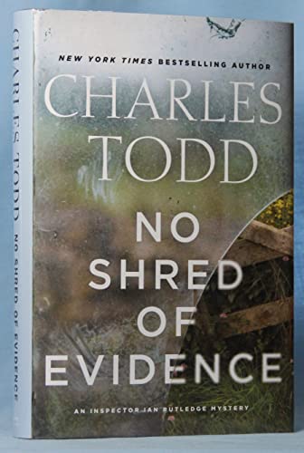 cover image No Shred of Evidence: An Inspector Ian Rutledge Mystery