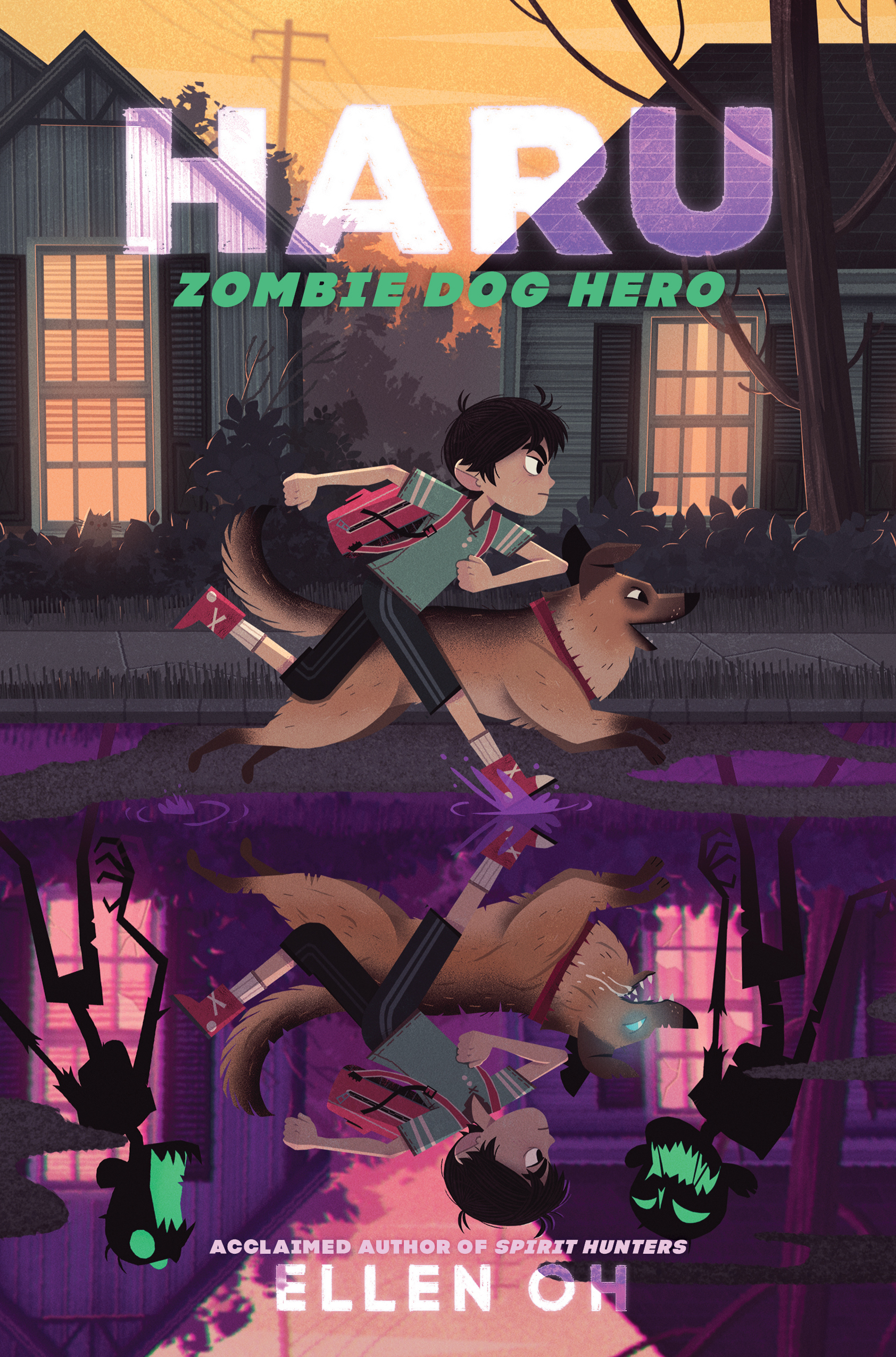 cover image Haru, Zombie Dog Hero