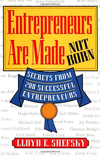 cover image Entrepreneurs Are Made Not Born