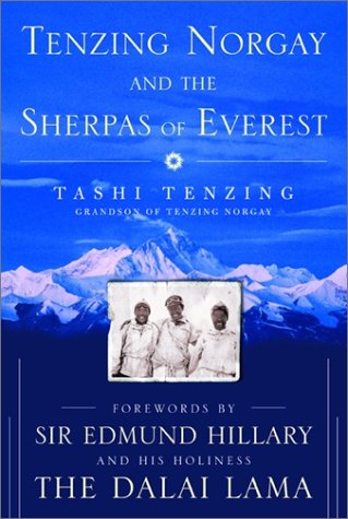 cover image TENZING NORGAY AND THE SHERPAS OF EVEREST