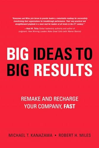 cover image Big Ideas to Big Results: Remake and Recharge Your Company, Fast