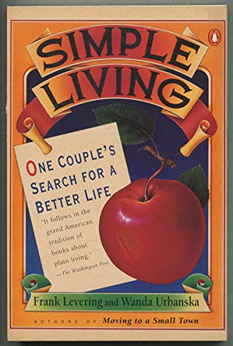 cover image Simple Living: One Couple's Search for a Better Life