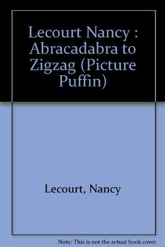 cover image Abracadabra to Zigzag: An Alphabet Book