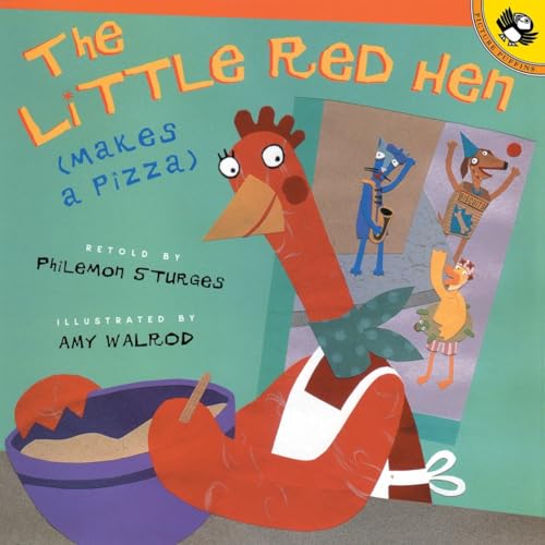cover image THE LITTLE RED HEN (MAKES A PIZZA)