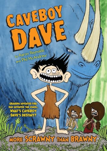 cover image Caveboy Dave: More Scrawny Than Brawny