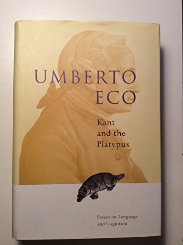 cover image Kant and the Platypus: Essays