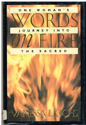 cover image Words on Fire: One Woman's Journey Into the Sacred