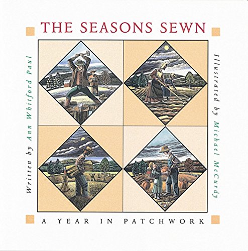 cover image The Seasons Sewn: A Year in Patchwork