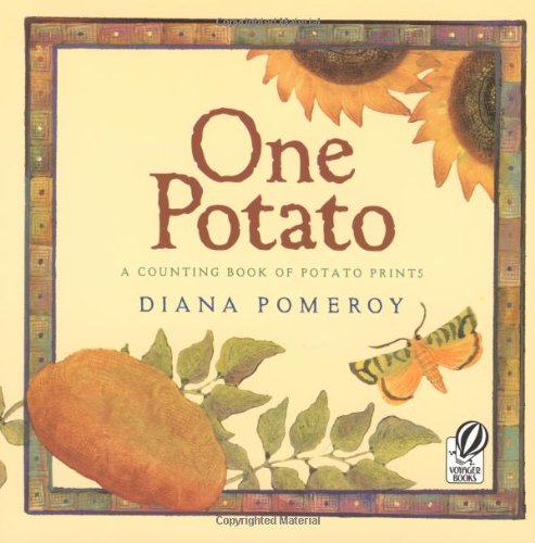 cover image One Potato: A Counting Book of Potato Prints