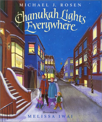 cover image CHANUKAH LIGHTS EVERYWHERE