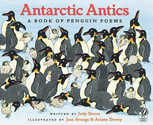 cover image ANTARCTIC ANTICS: A Book of Penguin Poems