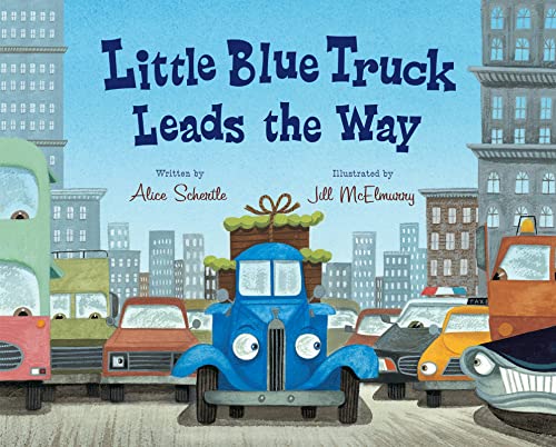 cover image Little Blue Truck Leads the Way