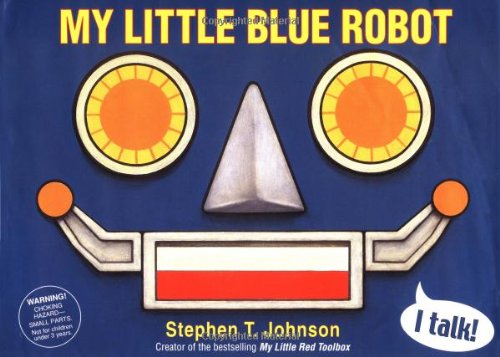 cover image My Little Blue Robot
