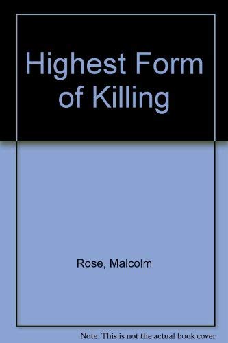 cover image The Highest Form of Killing