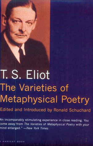 cover image The Varieties of Metaphysical Poetry