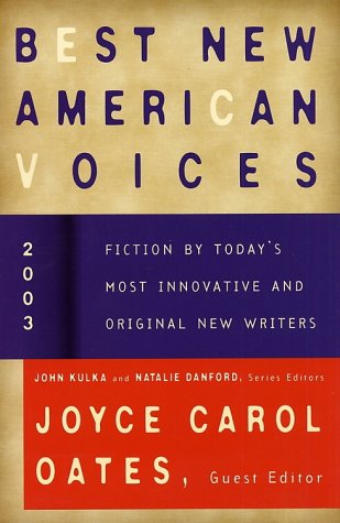 cover image BEST NEW AMERICAN VOICES 2003